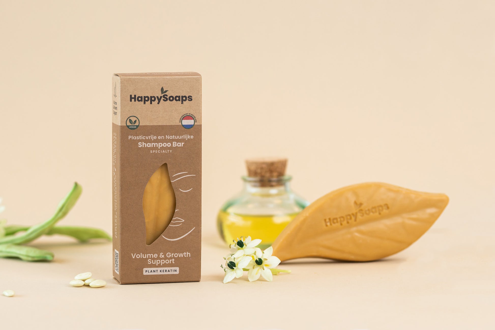 Misforståelse Triumferende tragedie Specialty Shampoo Bar - Volume & Growth Support - Plant Keratin –  HappySoaps DK